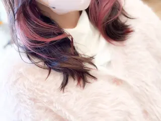 ミディアム 加藤 彩のヘアスタイル
