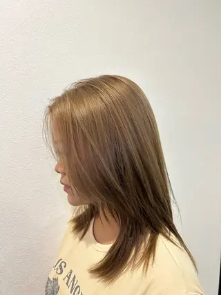 カラー 頭浸浴スパ/艶カラー 🌼Hime🌼のヘアスタイル