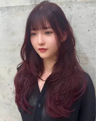 ロング kouji メンズバレイヤージュのヘアスタイル