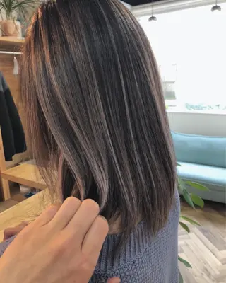 ミディアム 橋本 敬介のヘアスタイル