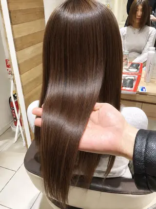 セミロング 🦋ゆな 髪質改善/ カラーモデル募集🦋のヘアスタイル