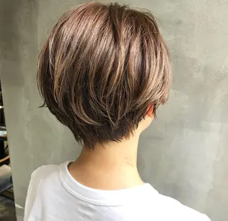 ショート 七尾 彰観のヘアスタイル