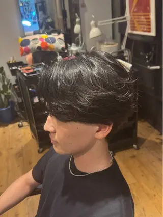 パーマ 前田 尚輝のヘアスタイル