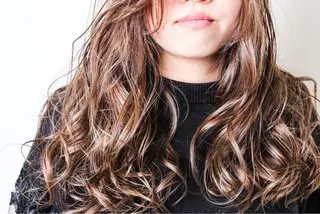 ロング カラー &.TIGRE 永野成知のヘアスタイル
