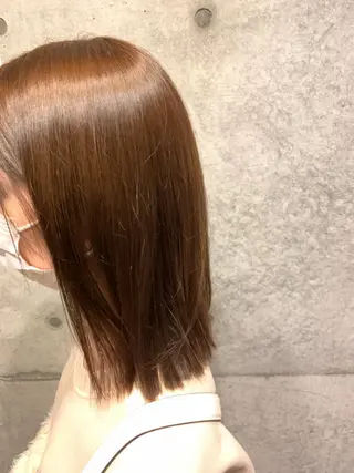 ミディアム カラー ヘアアレンジ メンズ キッズ 垢抜けカラー ヒロムのヘアスタイル