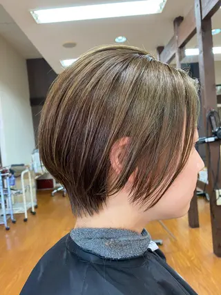 ショート 森 健人のヘアスタイル
