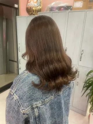 ロング 町田ブリーチ特化 MANATOのヘアスタイル