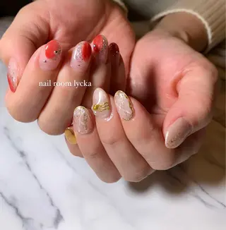 ネイル ﾈｲﾙﾙｰﾑﾘｯｶ 𝐦𝐚𝐲𝐮のネイルデザイン