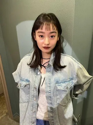 カラー aya / ニュアンスカラーのヘアスタイル