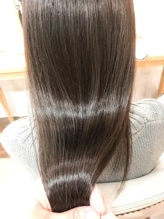 ロング カラー 髪質改善 suzukiのヘアスタイル
