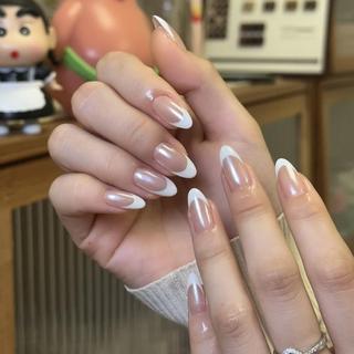 ネイル By moonネイル 🌷ワンホン/韓国風のネイルデザイン