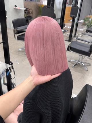ミディアム カラー 💘心斎橋ダブルカラ ー💘minamiのヘアスタイル