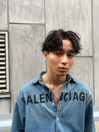 ショート パーマ メンズ メンズ特化🔥 倉兼翔のヘアスタイル