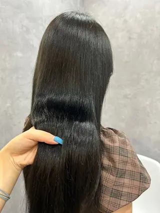 ロング カラー プルエクステ/インナ ーカラー🦊はるなのヘアスタイル