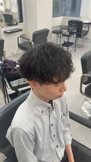 ショート 齊藤 大地のヘアスタイル