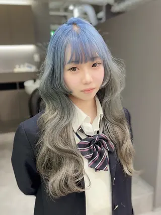 ロング 鈴木 朔弥/一宮のヘアスタイル