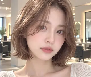 小川 萌瑚のヘアスタイル