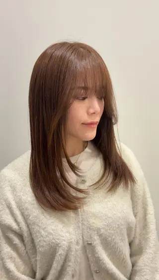 ロング カラー 柔らかハイトーン/ 美髪💙ྀི/ミナルのヘアスタイル