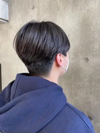 パーマ メンズ もりたみかこ 美容師お休み中のヘアスタイル