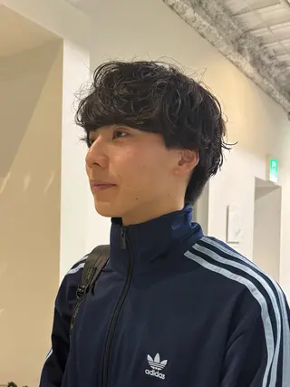 パーマ メンズ LARK/メンズ特化 /シバヤ ユウキのヘアスタイル