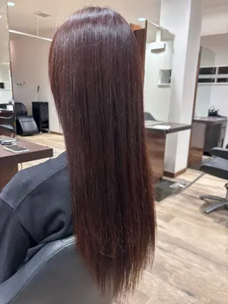 ロング 阿久津 玲菜のヘアスタイル