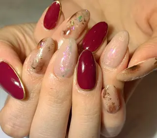 ネイル Lino+ ネイル&よもぎ蒸しのネイルデザイン
