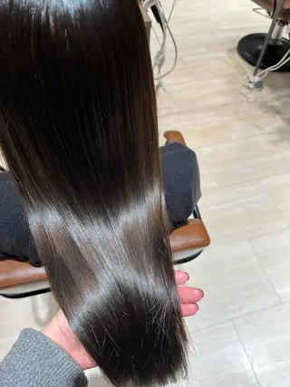 セミロング レイヤー/艶感カラー /LILICAのヘアスタイル