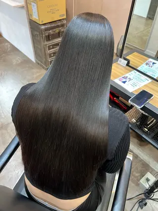 ロング 高橋駿太/髪質改善/ 表参道/カットモデルのヘアスタイル