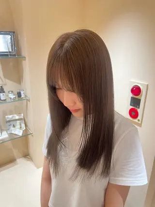ロング カラー るり /ボブカットのヘアスタイル