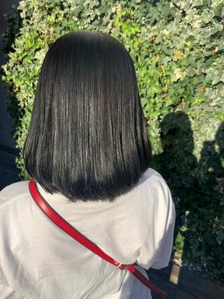 ミディアム 佐藤 宰 OZ桑野店のヘアスタイル