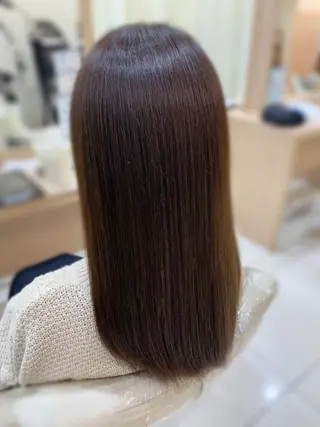 カラー 艶髪カラー 矯正 モデル募集/Aoiのヘアスタイル