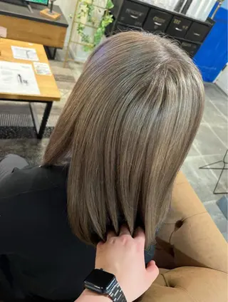 セミロング カラー 🫟メンズスタイル 特化型マナ🫟のヘアスタイル