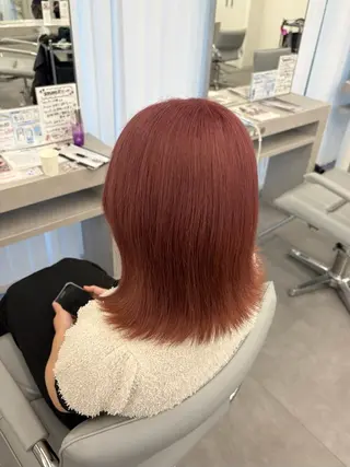 ミディアム カラー 🍀透明感ナチュラル カラー🍀じゅんのヘアスタイル