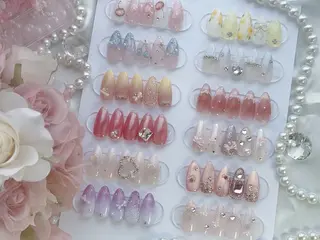 ネイル めぐ 💫ワンホンネイルのネイルデザイン