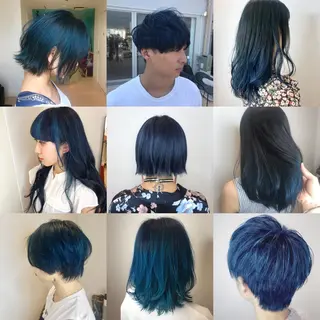 カラー インナーエクステ渋谷 🦋KAJIのヘアスタイル
