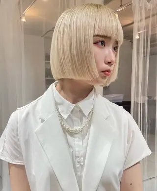 カラー yukie/ ブリーチカラーのヘアスタイル