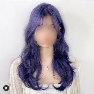 セミロング カラー ハマサキ 【店長】のヘアスタイル