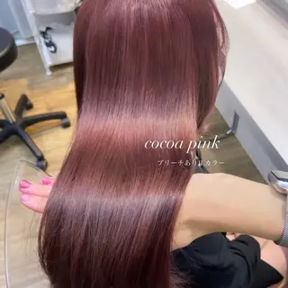 ロング カラー mai 🎀 /  暖色カラー♡のヘアスタイル
