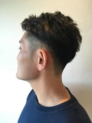 ショート メンズ 骨格補正カット✂︎ 🌟菅野陽介🌟のヘアスタイル