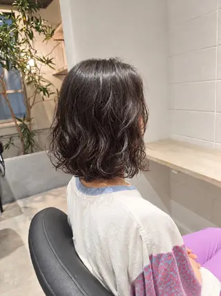 ショート パーマ EIGHT北千住 ✨齋藤真理子のヘアスタイル