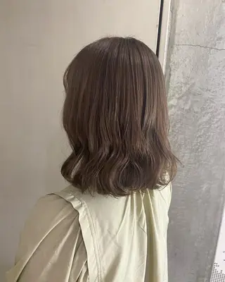 ミディアム カラー 清村 和音のヘアスタイル