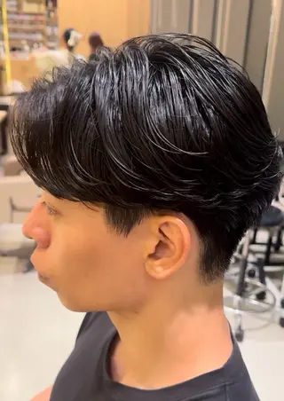 パーマ メンズ 鈴木 碧人のヘアスタイル