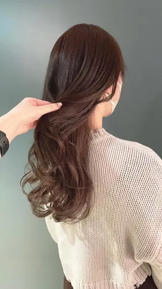 セミロング カラー 渋谷:インナーカラー /🍒エリカ🍒のヘアスタイル