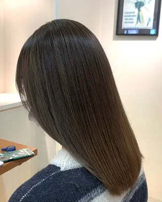 ロング 菊田将成 /髪質改善縮毛矯正のヘアスタイル