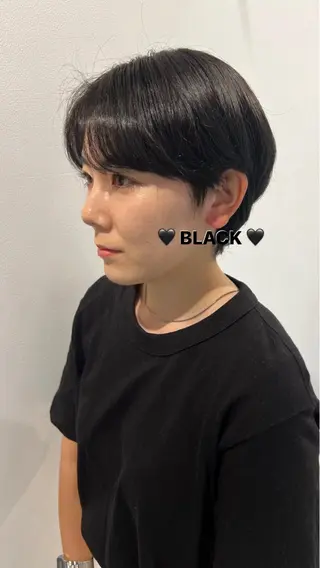 ショート カラー 💚 AKI 💚のヘアスタイル