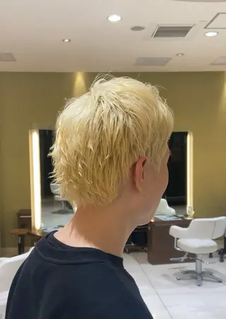 ショート メンズ 岡野 舜のヘアスタイル