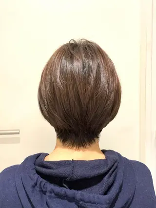 ショート 中尾 文哉のヘアスタイル