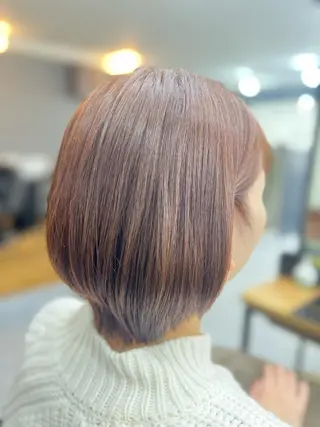 ショート カラー THE PARK キシオカのヘアスタイル