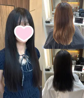 ロング カラー ʀɪᴋᴜ / 🫧 エクステモデル募集中のヘアスタイル