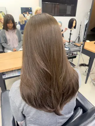 セミロング カラー ヘアアレンジ ゆめか🦋 /似合わせカラー💖のヘアスタイル